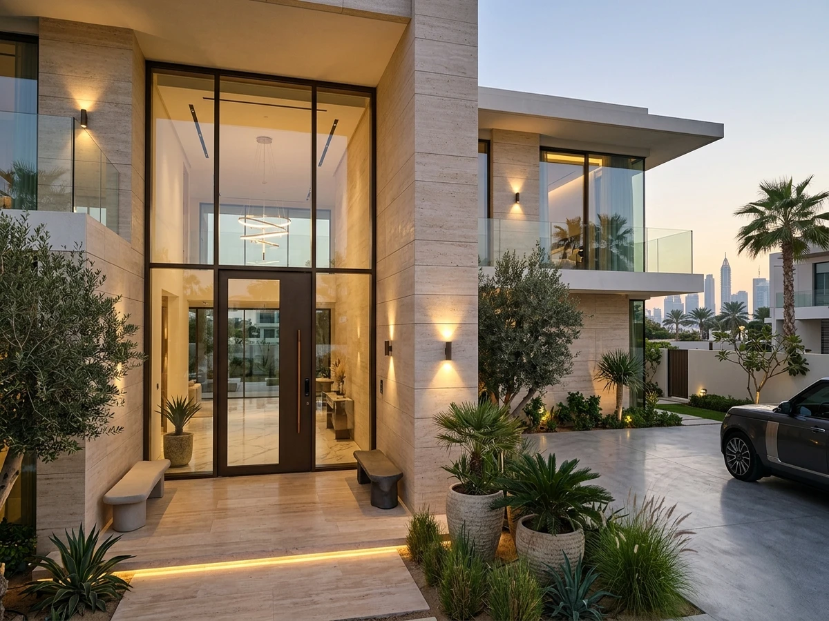 Luxury Aluminium Entry Doors Dubai